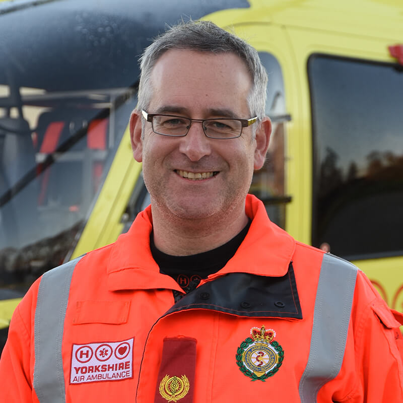 Dr Tim Moll - Yorkshire Air Ambulance - Team Member