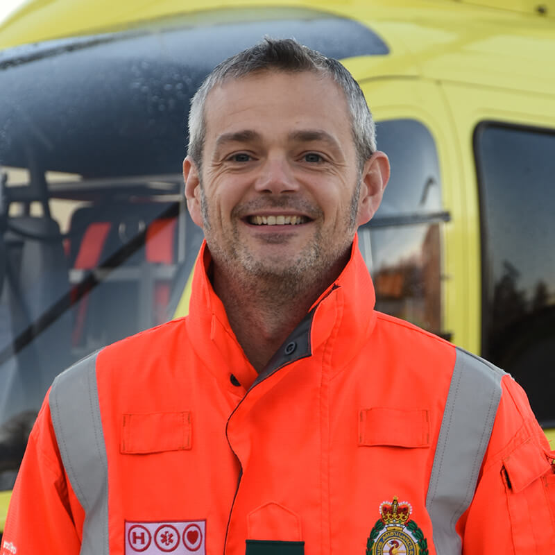 Dr Rob Anderson - Yorkshire Air Ambulance - Team Member