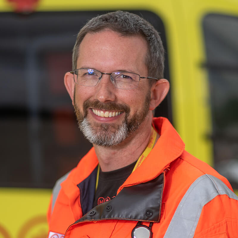 Dr Steve Rowe - Yorkshire Air Ambulance - Team Member