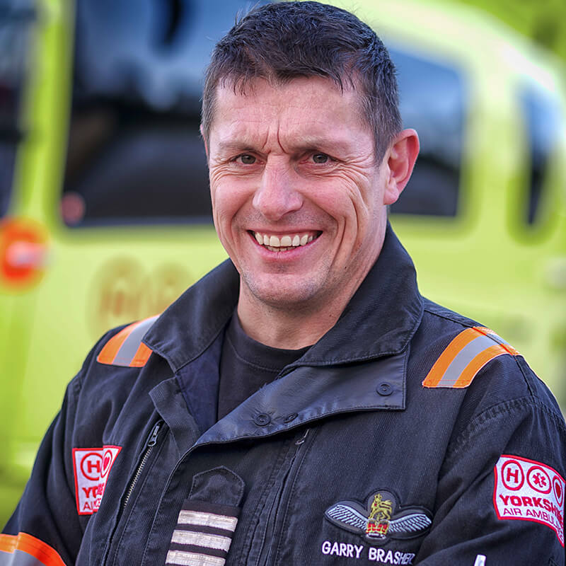 Garry Brasher - Yorkshire Air Ambulance - Team Member