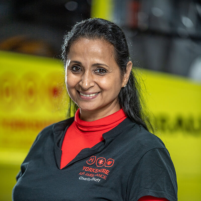 Angela Vyas - Yorkshire Air Ambulance - Team Member