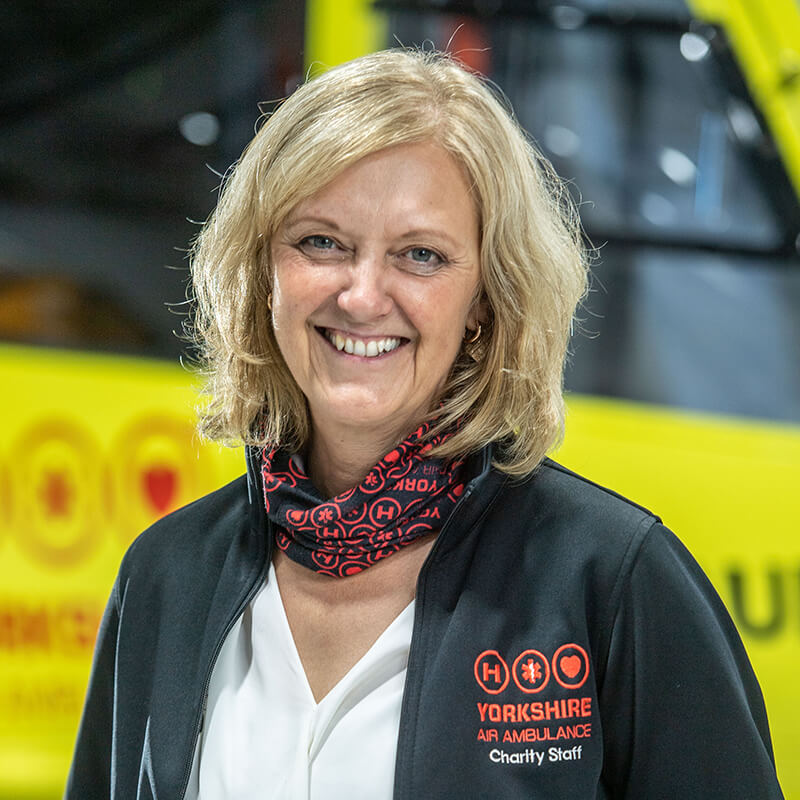 Helen Callear - Yorkshire Air Ambulance - Team Member for Fundraising