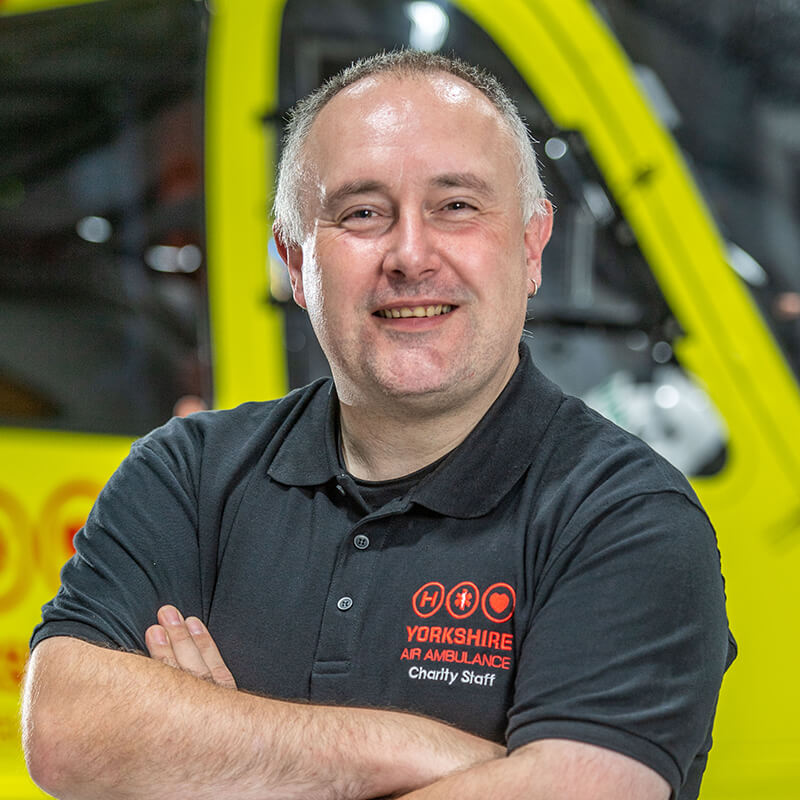 Kevin Hutchinson - Yorkshire Air Ambulance - Team Member
