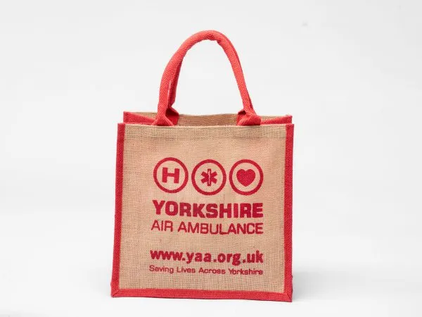 YAA Hessian shopping Bag