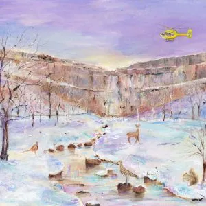 Malham Cove Christmas Card