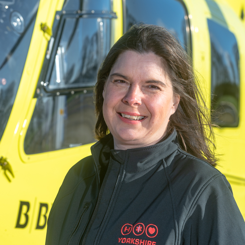 Image of Yorkshire Air Ambulance North Community Fundraiser Clare Deacon