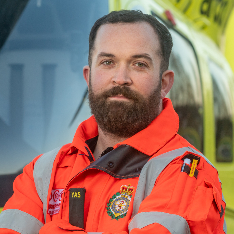 Image of HEMS Paramedic Matty McCabe